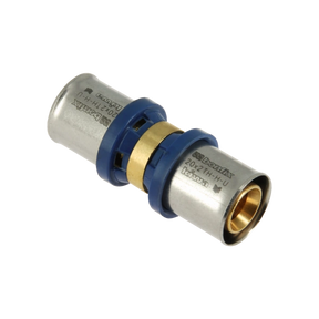 BONFIX rechte perskoppeling 20mm x 20mm voor alu-pers meerlagenbuis.
