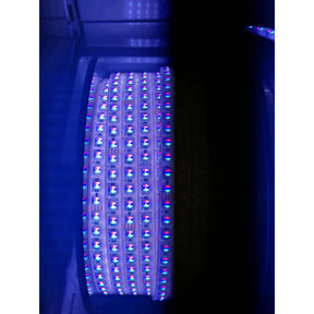 RGB LED strip 230V met 240 LEDs per meter IP65 siliconen coating