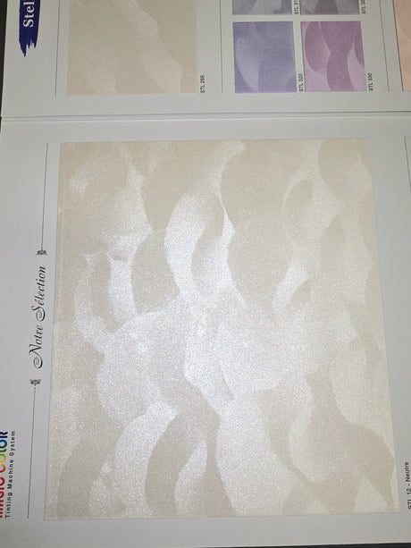 Colorado - Stella Yakout Decoratieve Parelmoerverf – Diamantglans –  Gebroken wit