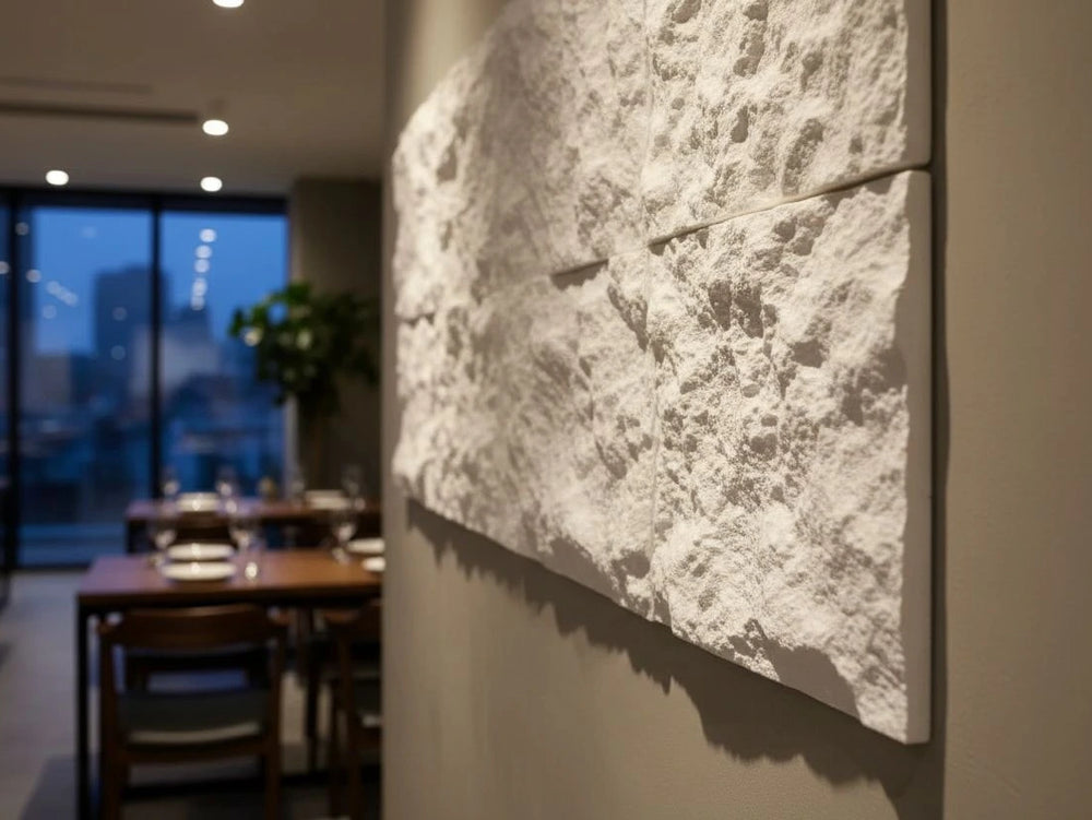 Akustisches Wandpaneel – Sliner Eiche – 275 cm x 60 cm