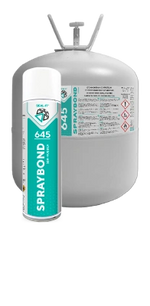 Seal-it 645 EPDM Spraybond spuitbus 500 ml voor het krachtig verlijmen van EPDM-rubber op diverse ondergronden.