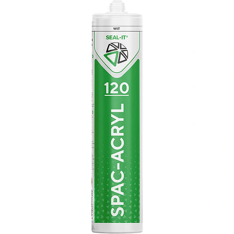 Professionele Seal-it acrylaatkitten 110 Uni, 115 Top en 120 Spac in 310ml kokers.