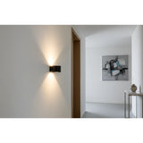Modern LED Wall Lamp – Horoz Electric – 8W – 4200K – IP20 – Black/Iron