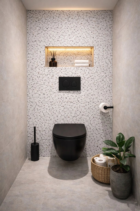 PVC-Platte – Marmoroptik – Brescia – 280 x 120 x 3 cm – wasserbeständig