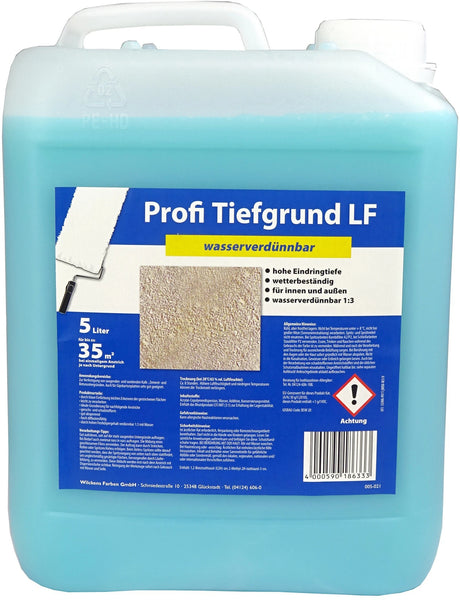Wilckens Diepe Grond LF verstevigende diepgrond primer voor gips en beton