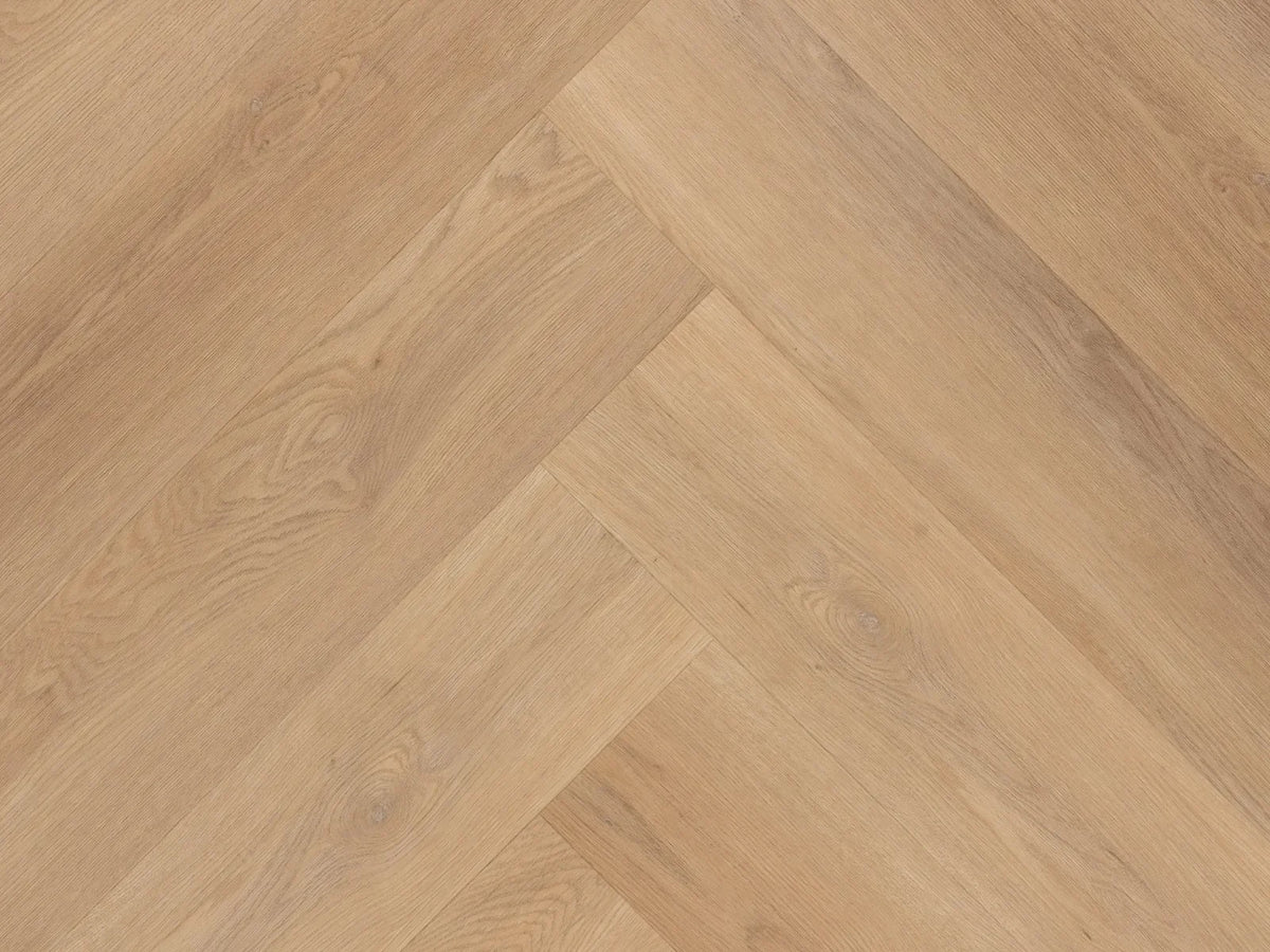 Yarenza Altessa Visgraat Light Oak PVC Visgraat Dryback 2,5 mm Licht Eiken