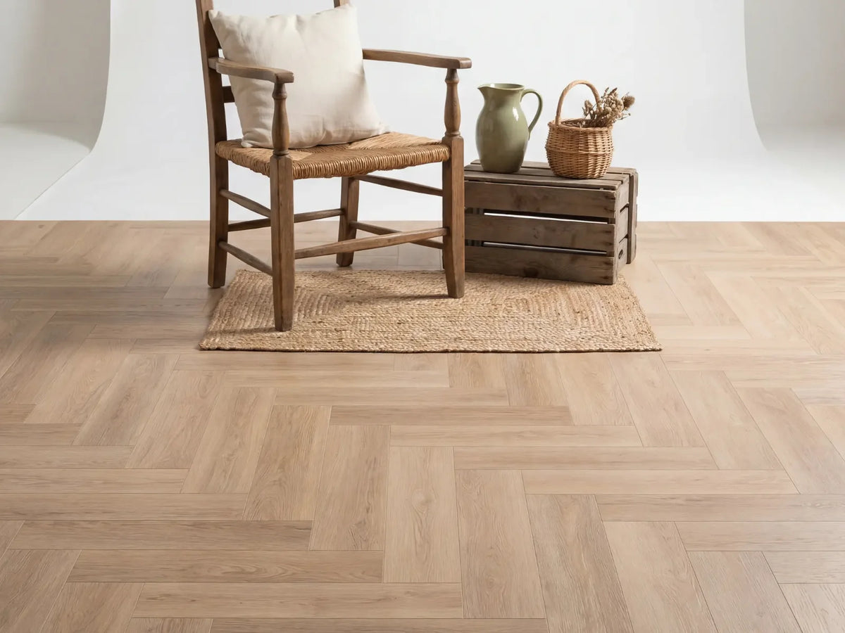 Yarenza Altessa Visgraat Natural PVC Visgraat Dryback 2,5 mm Naturel Eiken - foto 4