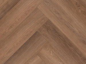Yarenza Altessa Visgraat Roasted PVC Visgraat Dryback 2,5 mm Geroosterd Eiken
