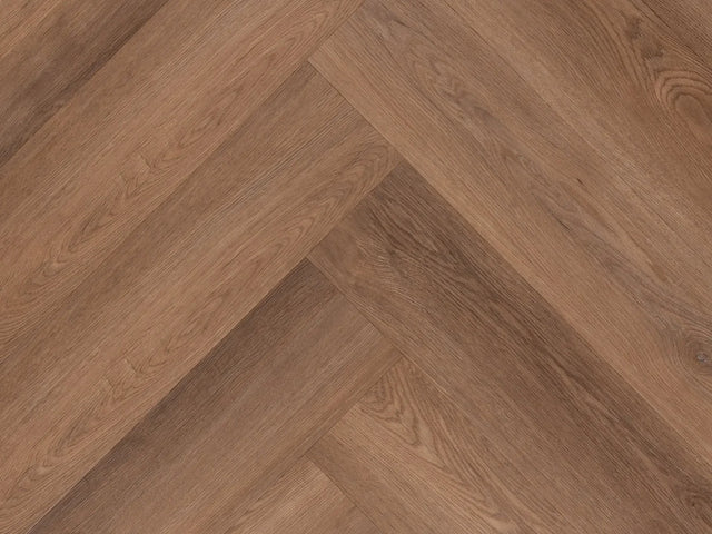 Yarenza Altessa Visgraat Roasted PVC Visgraat Dryback 2,5 mm Geroosterd Eiken