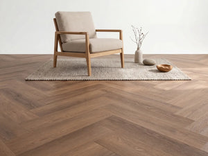 Yarenza Altessa Visgraat Roasted PVC Visgraat Dryback 2,5 mm Geroosterd Eiken - foto 5