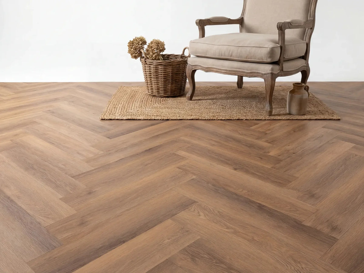 Yarenza Altessa Visgraat Warm Oak PVC Visgraat Dryback 2,5 mm Warm Eiken - foto 2