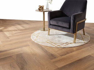 Yarenza Altessa Visgraat Warm Oak PVC Visgraat Dryback 2,5 mm Warm Eiken - foto 4