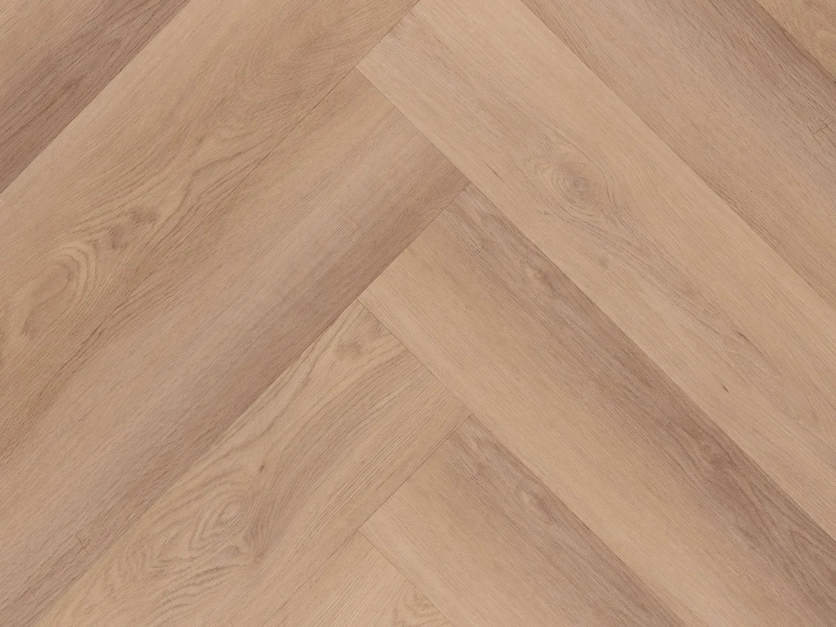 Yarenza Altessa Visgraat White Wash Smoky PVC Visgraat Dryback 2,5 mm Whitewash Eiken