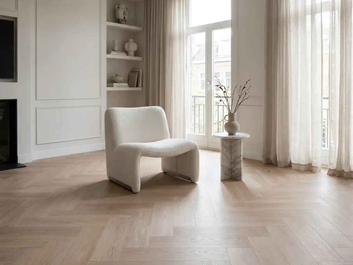 Yarenza Dunea Visgraat Beige Oak Klik PVC Visgraat 5 mm Beige Eiken - foto 5