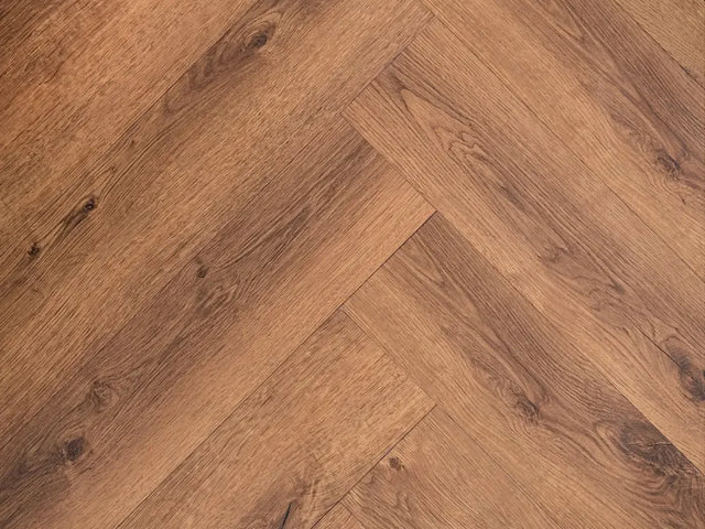 Yarenza Dunea Visgraat Dark Oak Klik PVC Visgraat 5 mm Donker Eiken