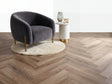 Yarenza Lux Tenebrae Hongaarse Punt Dark Oak PVC Hongaarse Punt Dryback 2,5 mm Donker Eiken