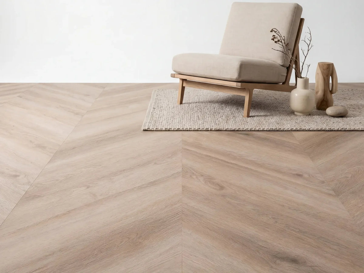 Yarenza Lux Tenebrae Hongaarse Punt Natural Oak PVC Hongaarse Punt Dryback 2,5 mm Naturel Eiken - foto 2