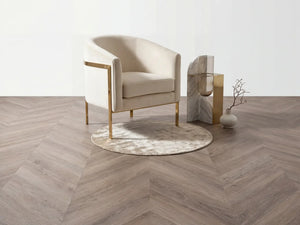 Yarenza Lux Tenebrae Hongaarse Punt Smoky Oak PVC Hongaarse Punt Dryback 2,5 mm Gerookt Eiken