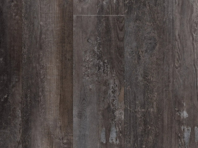 Yarenza Lux Tenebrae Charred Black Oak PVC Plank Dryback 2,5 mm Zwart Gebrand Eiken