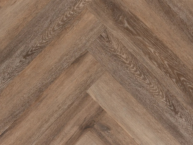 Yarenza Lux Tenebrae Visgraat Dark Oak PVC Visgraat Dryback 2,5 mm Donker Eiken