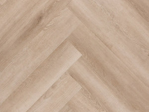 Yarenza Lux Tenebrae Visgraat Natural Oak PVC Visgraat Dryback 2,5 mm Naturel Eiken