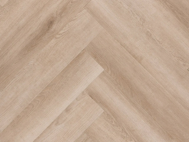 Yarenza Lux Tenebrae Visgraat Natural Oak PVC Visgraat Dryback 2,5 mm Naturel Eiken