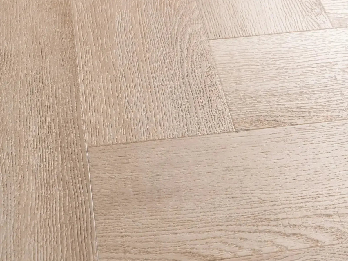 Yarenza Lux Tenebrae Visgraat Natural Oak PVC Visgraat Dryback 2,5 mm Naturel Eiken - foto 2