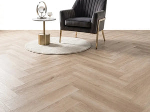 Yarenza Lux Tenebrae Visgraat Natural Oak PVC Visgraat Dryback 2,5 mm Naturel Eiken - foto 4