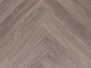 Yarenza Lux Tenebrae Visgraat Smoky Oak PVC Visgraat Dryback 2,5 mm Gerookt Eiken