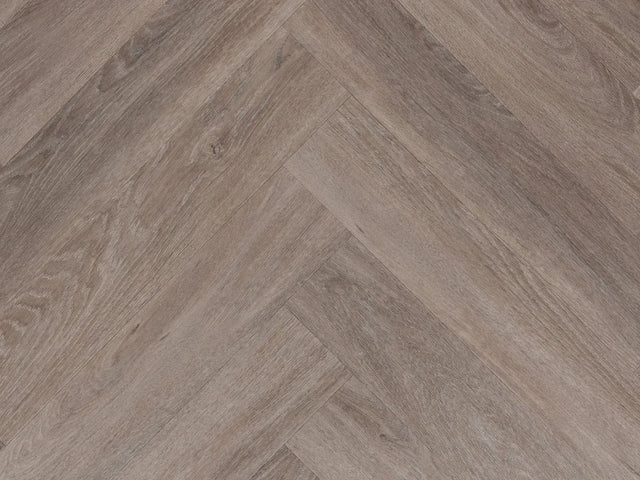 Yarenza Lux Tenebrae Visgraat Smoky Oak PVC Visgraat Dryback 2,5 mm Gerookt Eiken