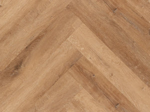 Yarenza Lux Tenebrae Visgraat Warm Oak PVC Visgraat Dryback 2,5 mm Warm Eiken