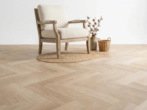 Yarenza Madera Visgraat White Wash Smoky PVC Visgraat Dryback 2,5 mm Whitewash Eiken - foto 4