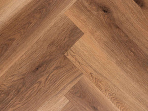 Yarenza Sylva Visgraat Dark Oak PVC Visgraat Dryback 2,5 mm Donker Eiken
