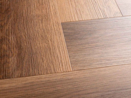Yarenza Sylva Visgraat Dark Oak PVC Visgraat Dryback 2,5 mm Donker Eiken - foto 2