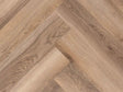 Yarenza Sylva Visgraat Smoky PVC Visgraat Dryback 2,5 mm Gerookt Eiken