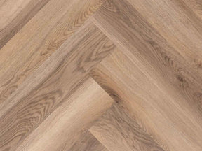Yarenza Sylva Visgraat Smoky PVC Visgraat Dryback 2,5 mm Gerookt Eiken