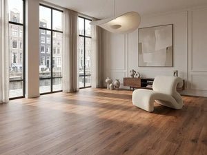 Yarenza Natura Dark Oak Klik PVC Plank 7 mm Met Ondervloer Donker Eiken - foto 3